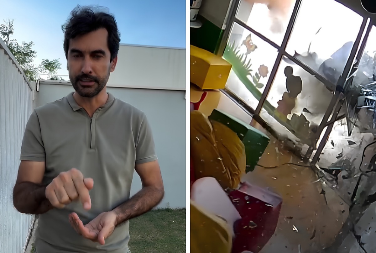 Alunos estavam em salas vizinhas a creche atingida por avião agrícola