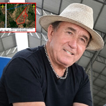 Amado Batista é multado por desmatamento ilegal em fazenda no Mato Grosso