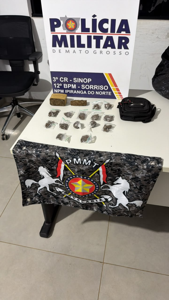 Apreensão de drogas em residência mobiliza polícia militar