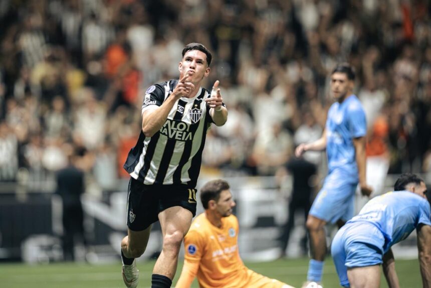 Atlético-mg faz 3 a 0 no City Torque e deixa vaga na final da Sul-americana encaminhada