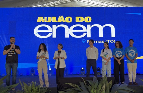 Aulões do MEC mobilizam milhares de estudantes na reta final do Enem
