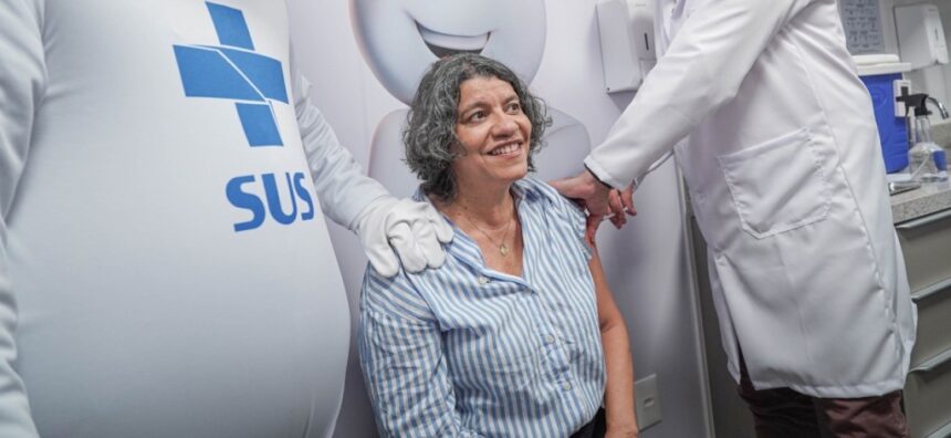 Campanha nacional reforça distribuição de vacinas e proteção pelo SUS Campanha nacional reforça distribuição de vacinas e proteção pelo SUS