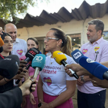 Candidata Natasha Slhessarenko projeta segundo turno e defende união de forças políticas em Mato Grosso Candidata Natasha Slhessarenko projeta segundo turno e defende união de forças políticas em Mato Grosso