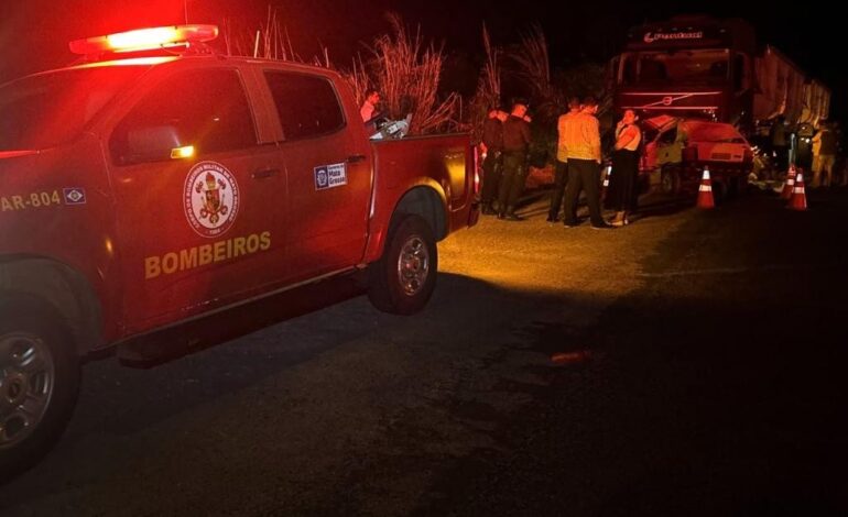 Colisão violenta na Mt-140 deixa cinco mortos da mesma família em Nova Brasilândia