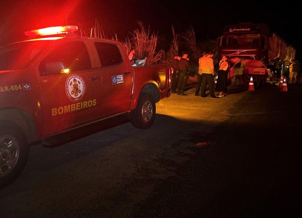 Colisão violenta na Mt-140 deixa cinco mortos da mesma família em Nova Brasilândia