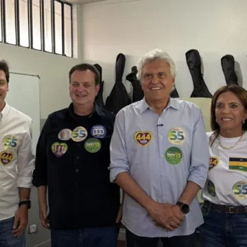 Eleições: Caiado vota em Goiás e delineia próximos passos para a apuração Eleições: Caiado vota em Goiás e delineia próximos passos para a apuração