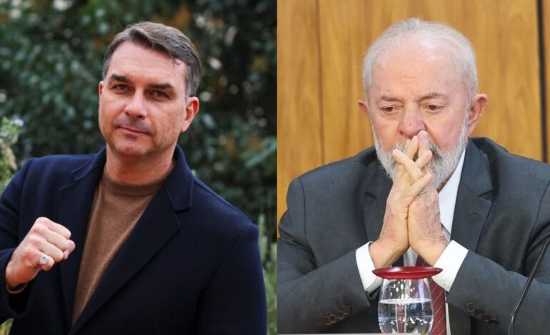 Flávio Bolsonaro lidera pesquisa Veritá contra Lula na disputa do segundo turno