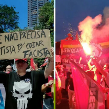 Manifestação na UFMT reúne docentes e estudantes em apoio à candidatura de Lula