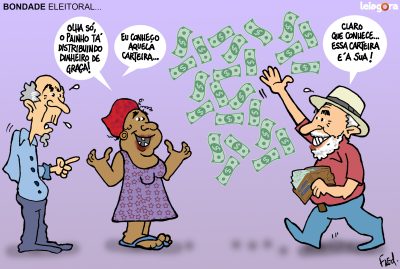 O eleitor sabe que o dinheiro dos favores eleitorais é público? O eleitor sabe que o dinheiro dos favores eleitorais é público?
