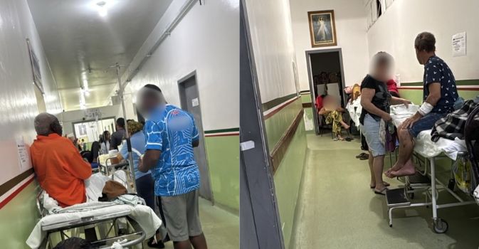 Pronto-socorro enfrenta superlotação e pacientes dividem corredores